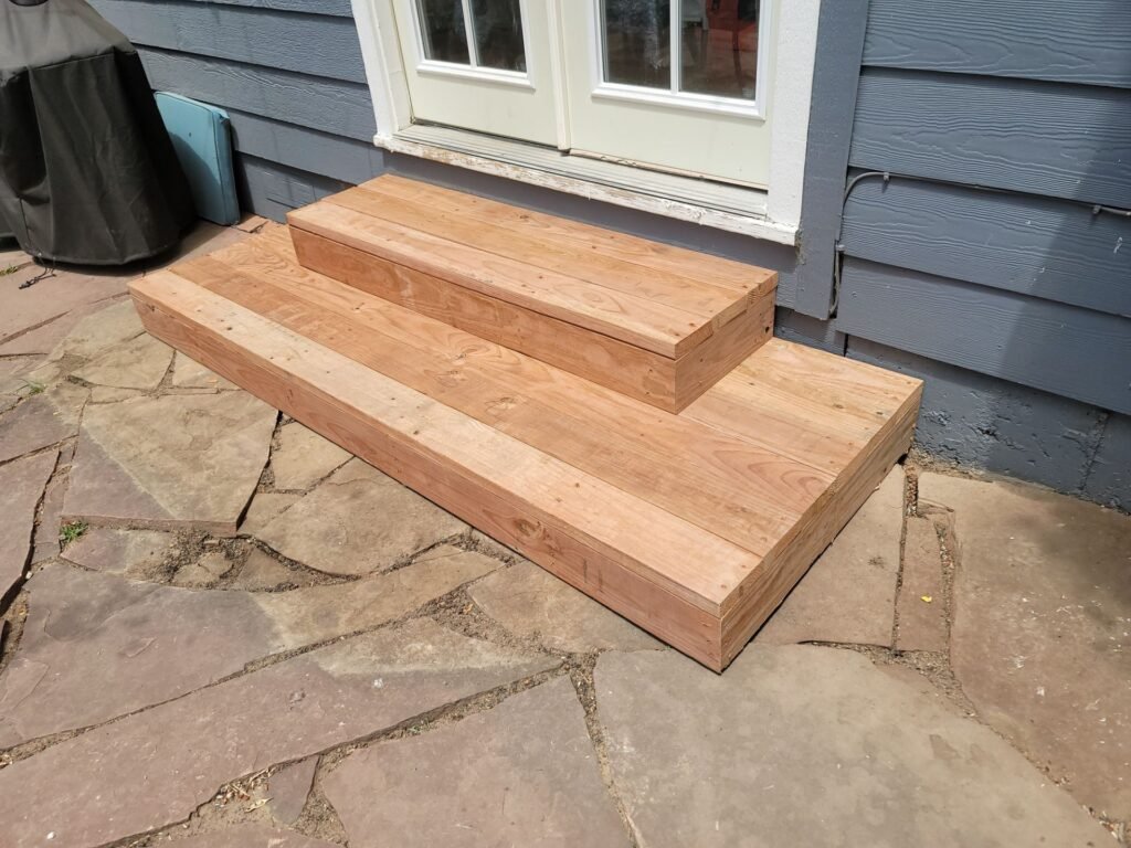 Custom Steps build in Castle Rock