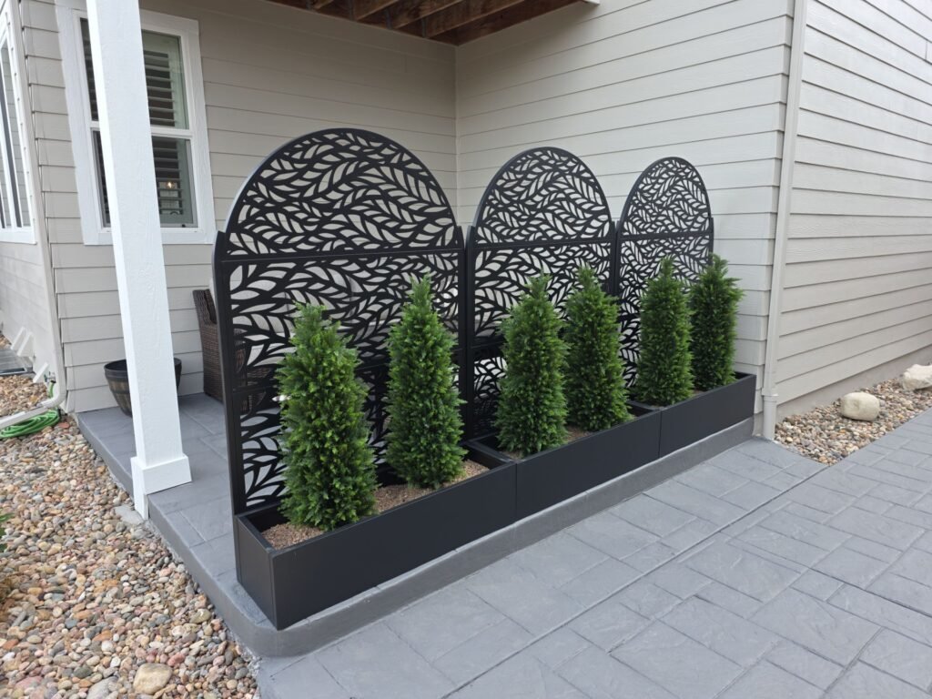 Planter assembly in Castle Rock - Assembled the 3 planters